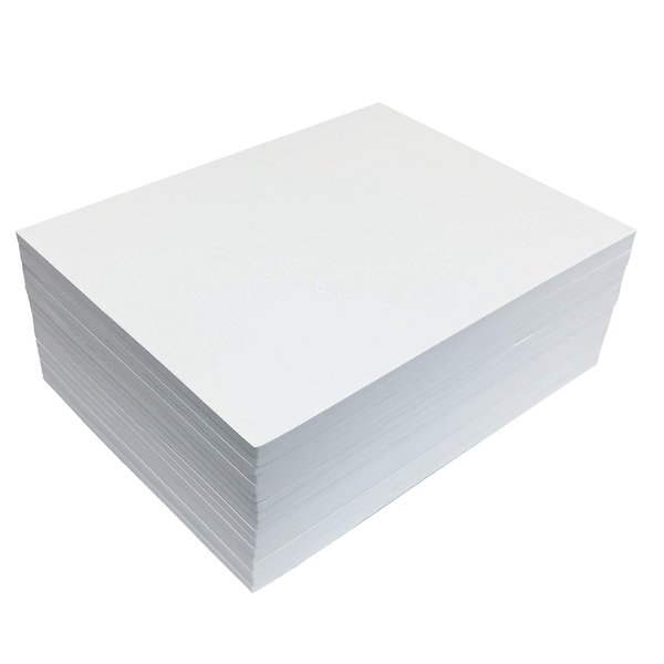 Better Office Products EVA Foam Sheets, 9 x 12 Inch, 6mm Extra Thick, White Color, for Arts and Crafts, 20 Bulk Sheets, 4PK 01619